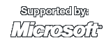 Supported by Microsoft